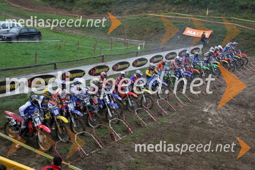 Štart v razredu do 125 ccmMOTOKROS, DP7