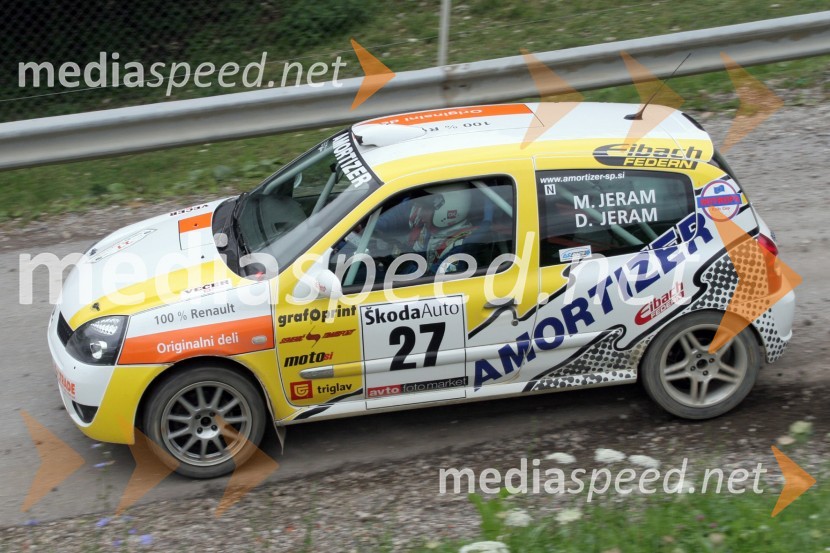 Marko in Damjan Jeram (Slovenija)RALLY, 3.Škoda rally Maribor