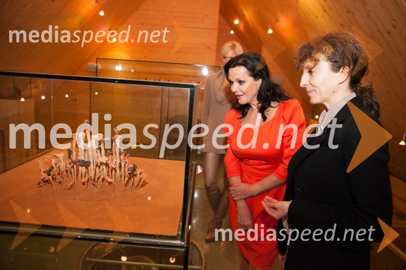 Miša Molk,  televizijska urednica, voditeljica; Polona Lovšin, RikoMiša Molk in Nina Orel, pogovor na Škrabčevi domačiji