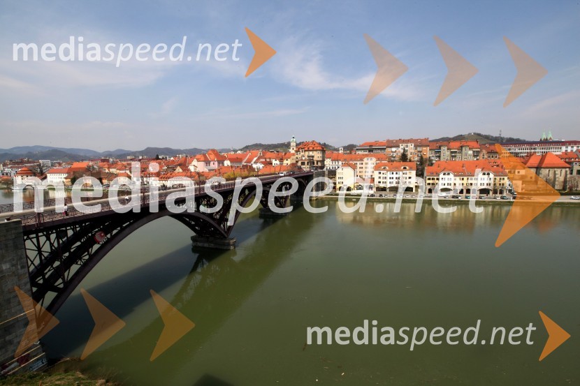 Lent, Stari most, DravaMaribor, Slovenija