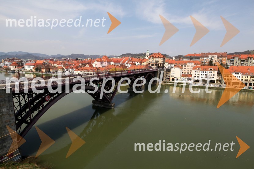 Lent, Stari most, DravaMaribor, Slovenija