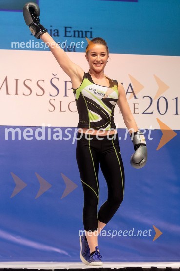 Anja EmriMiss Športa Slovenije 2013, finale