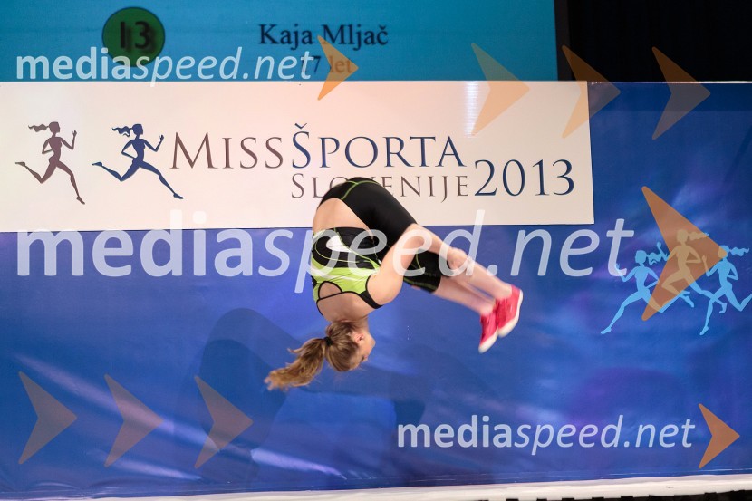 Kaja MljačMiss Športa Slovenije 2013, finale