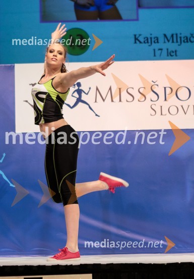 Kaja MljačMiss Športa Slovenije 2013, finale
