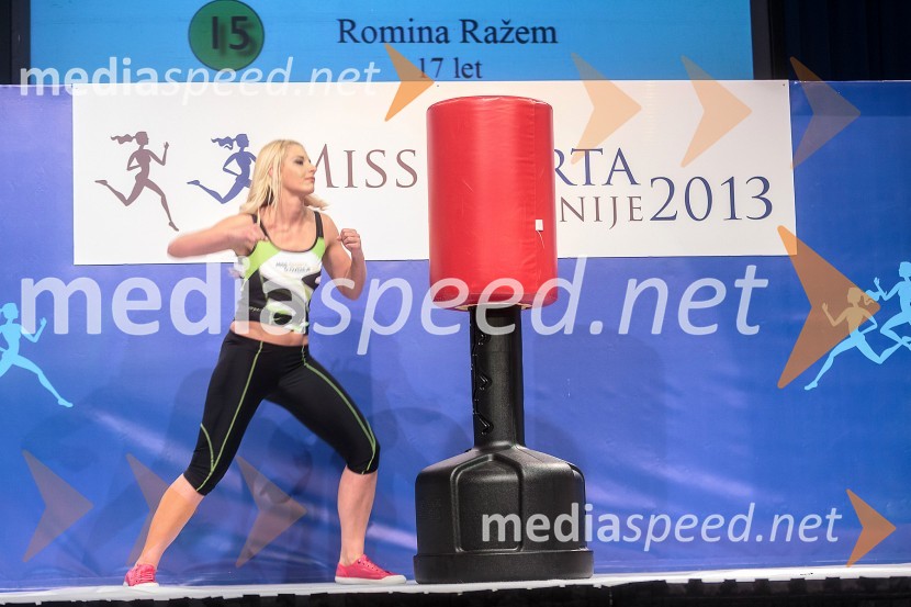 Romina RažemMiss Športa Slovenije 2013, finale