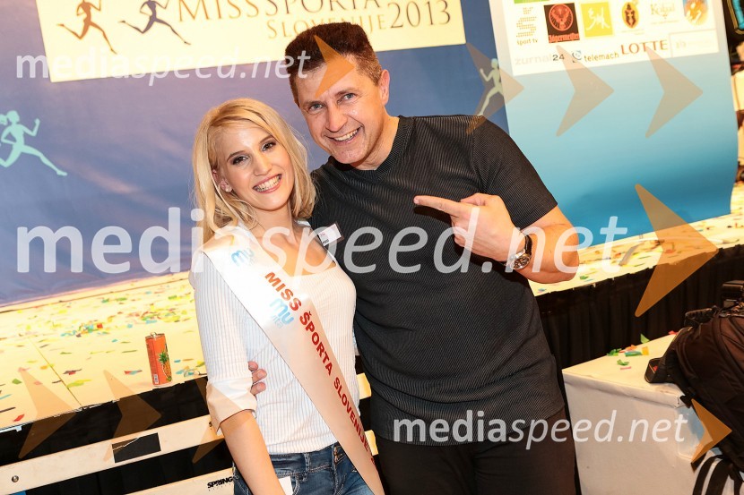 Klara Krošelj;&nbsp;Vesmin Kajtazovič, fotografMiss Športa Slovenije 2013, finale