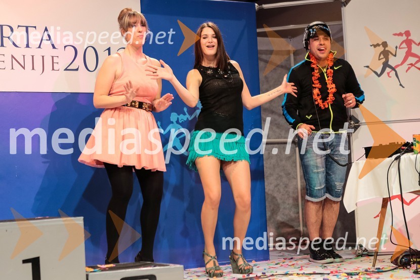Saša bernetič, novinarka; Kaja Ličen; ...Miss Športa Slovenije 2013, finale
