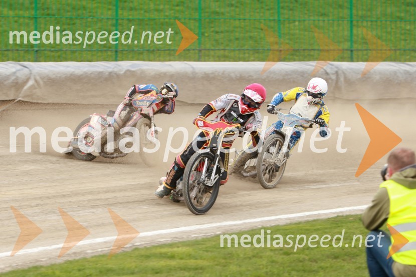 Lukas Simon (Avstrija);&nbsp;Aleksander Čonda (ST Lendava); Ladislav Vida (ST Lendava)Speedway, druga dirka parov v Ljubljani