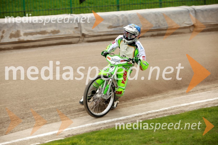 Maks Gregoric (AMTK Ljubljana)Speedway, druga dirka parov v Ljubljani