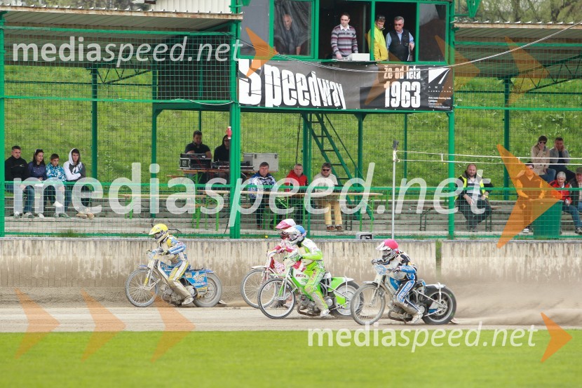 Speedway, druga dirka parov v Ljubljani