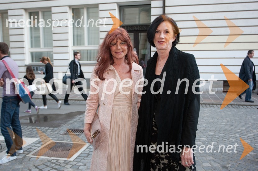 Darja Kuhar Kotnik; Slavka Pajk, stilistkaPredstavitev kolekcij slovenskih oblikovalk v Galeriji Emporium