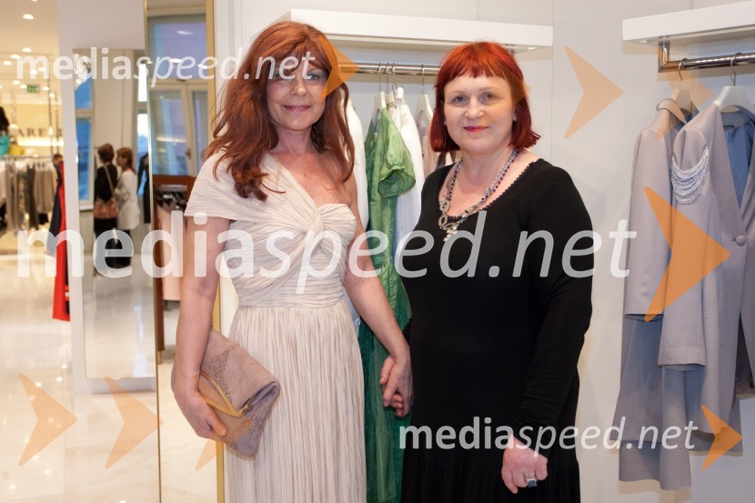 Darja Kuhar Kotnik; Marta Vodeb, modna oblikovalkaPredstavitev kolekcij slovenskih oblikovalk v Galeriji Emporium