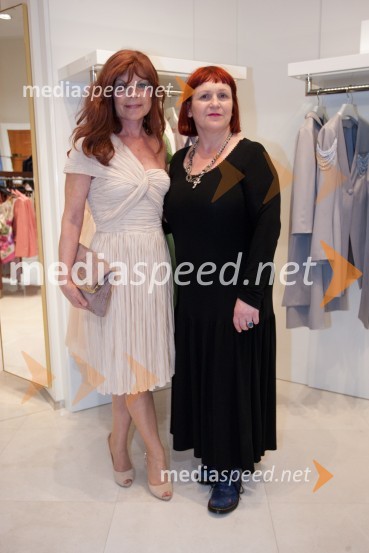 Darja Kuhar Kotnik; Marta Vodeb, modna oblikovalkaPredstavitev kolekcij slovenskih oblikovalk v Galeriji Emporium