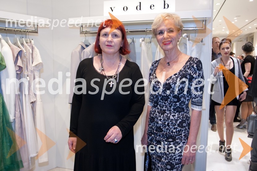 Marta Vodeb, modna oblikovalka; Metka Premerl, slavistkaPredstavitev kolekcij slovenskih oblikovalk v Galeriji Emporium