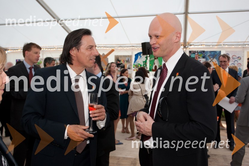 Vojislav Šuc; Ville Cantell, veleposlaništvo Finske v SlovenijiSprejem nizozemskega veleposlaništva ob rojstnem dnevu kraljice Beatrix