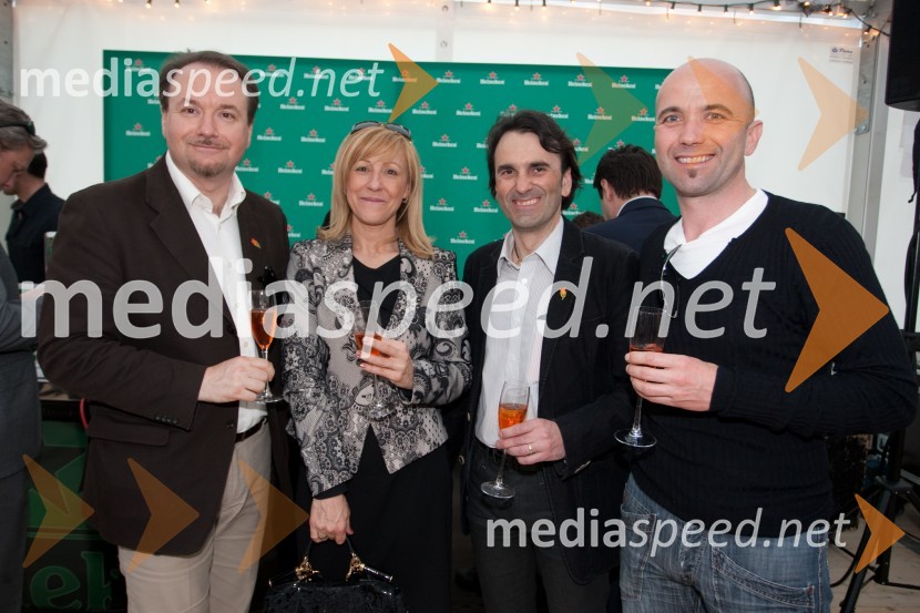 Patrik Greblo, dirigent; Karmen Škoda Piško; Boštjan Jenko, direktor marketinga KD življenje; Bogdan Capuder, strokovni sodelavec, Postonjska jamaSprejem nizozemskega veleposlaništva ob rojstnem dnevu kraljice Beatrix