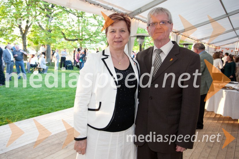 MIlana; dr. Petr Voznica, veleposlanik Češke republike v SlovenijiSprejem nizozemskega veleposlaništva ob rojstnem dnevu kraljice Beatrix