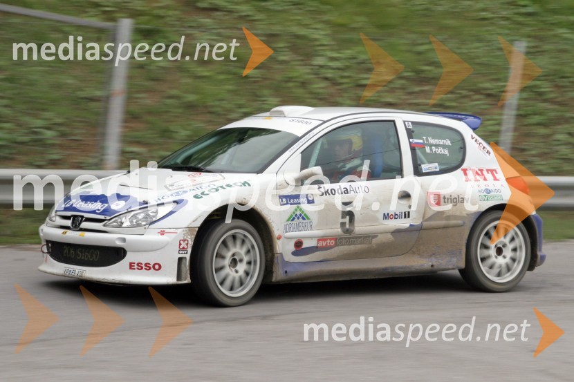 Tom Nemarnik in Miloš Počkaj (Slovenija)RALLY, 3.Škoda rally Maribor