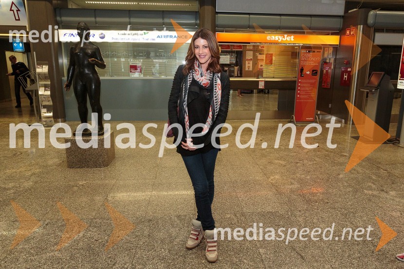 Hannah Mancini, pevkaHannah Mancinni odpotovala na Evrovizijo