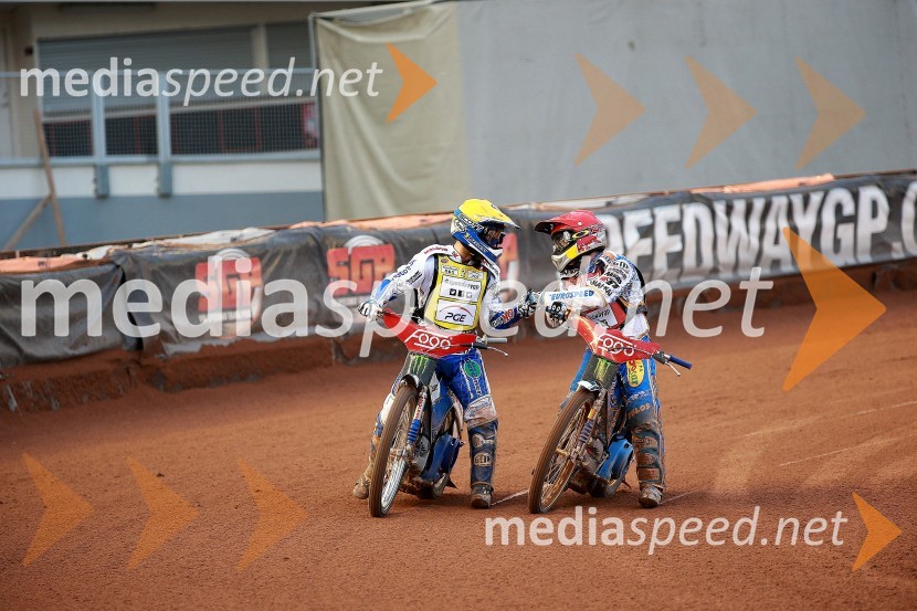 Nicki Pedersen (Dan); Emil Sayfutdinov (Rus)Žagar sedmi na VN Švedske
