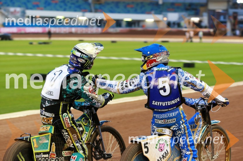 Chris Holder (Avs);&nbsp;Emil Sayfutdinov (Rus)Žagar sedmi na VN Švedske