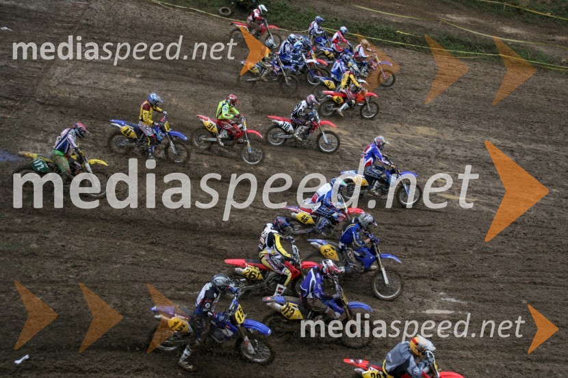 Štart 2.vožnje v razredu OpenMOTOKROS, DP7