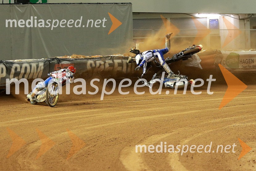 Emil Sayfutdinov (Rus); Nicki Pedersen (Dan); Tai Woffinden (Velika Britanija)Žagar sedmi na VN Švedske