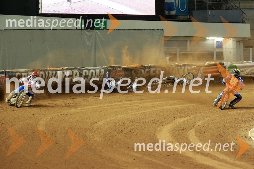 Emil Sayfutdinov (Rus); Nicki Pedersen (Dan); Tai Woffinden (Velika Britanija); Matej Žagar (Slo)Žagar sedmi na VN Švedske