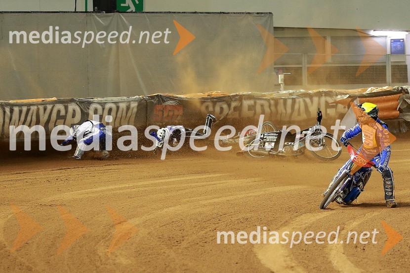 Nicki Pedersen (Dan); Tai Woffinden (Velika Britanija); Matej Žagar (Slo)Žagar sedmi na VN Švedske