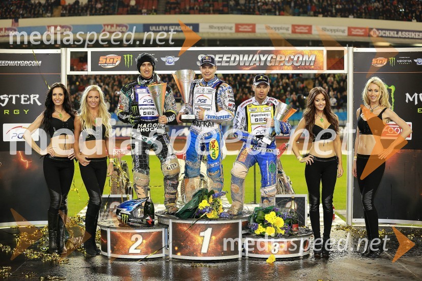 Chris Holder (Avs); Emil Sayfutdinov (Rus);&nbsp;Nicki Pedersen (Dan)Žagar sedmi na VN Švedske
