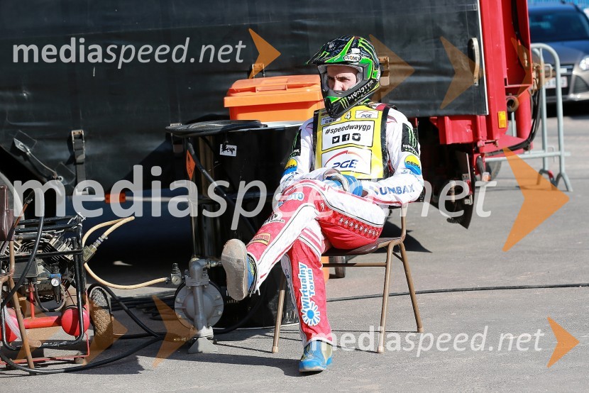 Tomasz Gollob (Pol)Pred dirko za VN Švedske