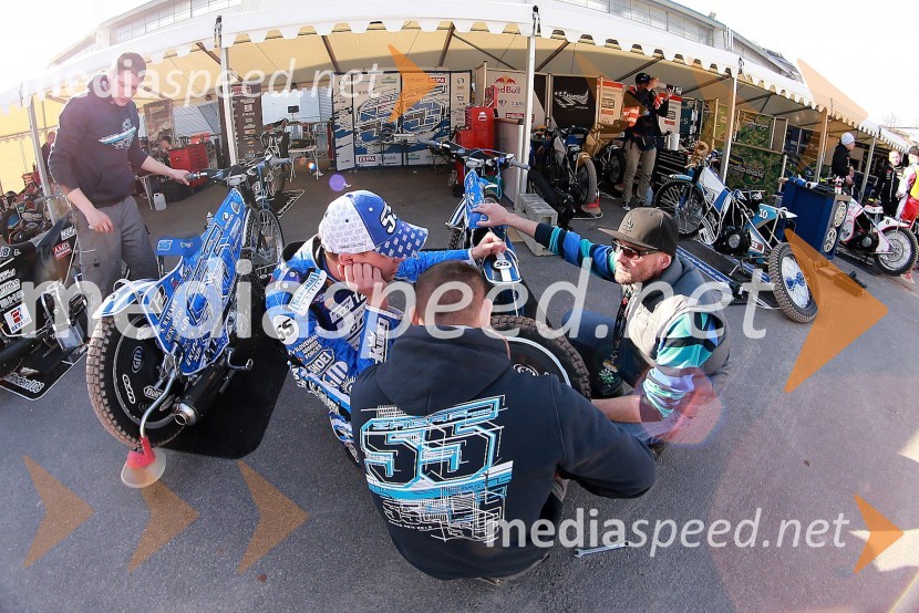 Matej Žagar (Slo)Pred dirko za VN Švedske