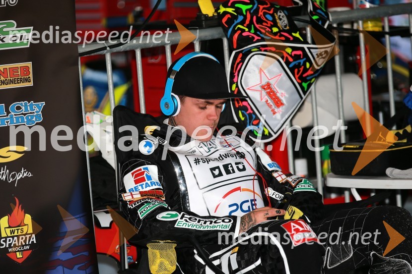 Tai Woffinden (VB)Pred dirko za VN Švedske