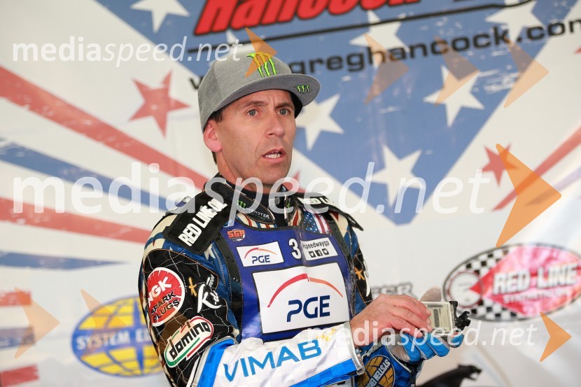 Greg Hancock (ZDA)Pred dirko za VN Švedske