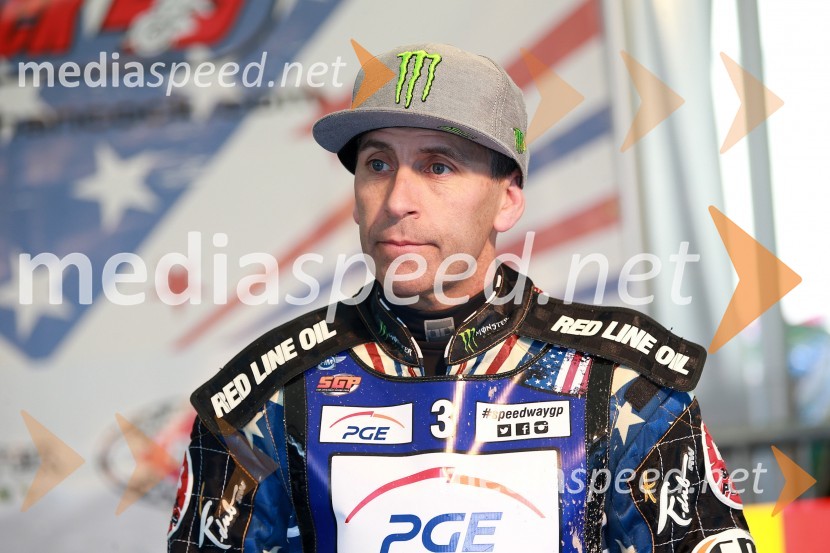 Greg Hancock (ZDA)Pred dirko za VN Švedske