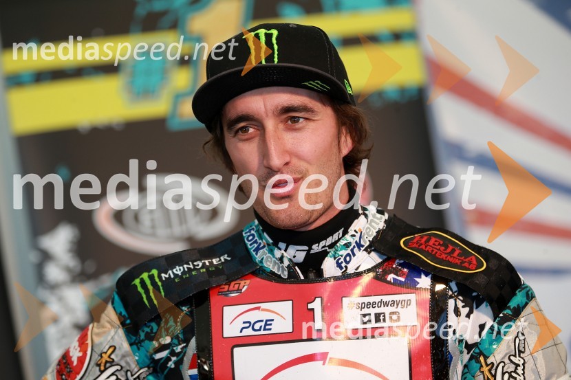 Chris Holder (Avs)Pred dirko za VN Švedske