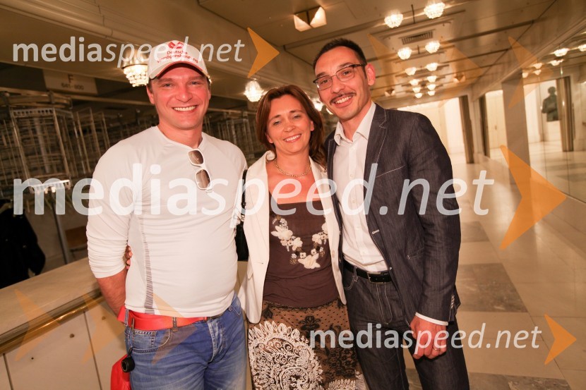 Nenad Tokalić - Nešo, igralec;&nbsp;dr. Suzana Žilič Fišer, generalna direktorica Zavoda Maribor 2012 - EPK; Tadej Toš, igralecJohn Gabriel Borkman, premiera predstave SNG Maribor