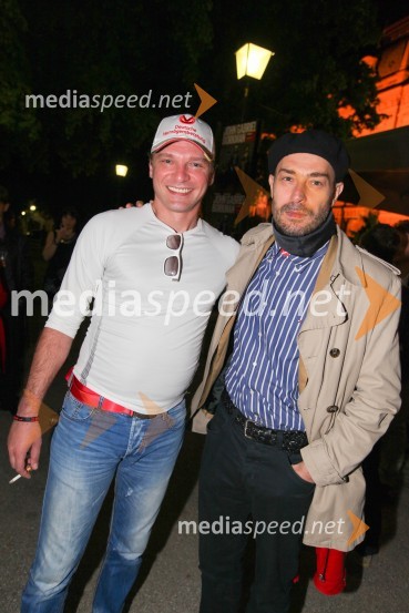 Nenad Tokalić - Nešo, igralec; Rene Maurin, režiserJohn Gabriel Borkman, premiera predstave SNG Maribor