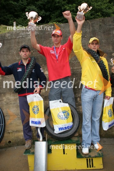 Nenad Šipek - Hrvaška, Sašo Kragelj, AMD Feroda in Miha Špindler, Sitar Dunlop RTMOTOKROS, DP7