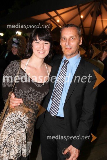 Eva Kraš, igralka;&nbsp;Danilo Rošker, direktor SNG MariborJohn Gabriel Borkman, premiera predstave SNG Maribor