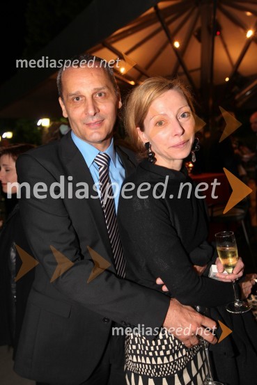 Danilo Rošker, direktor SNG Maribor; soproga Nataša Matjašec Rošker, igralkaJohn Gabriel Borkman, premiera predstave SNG Maribor