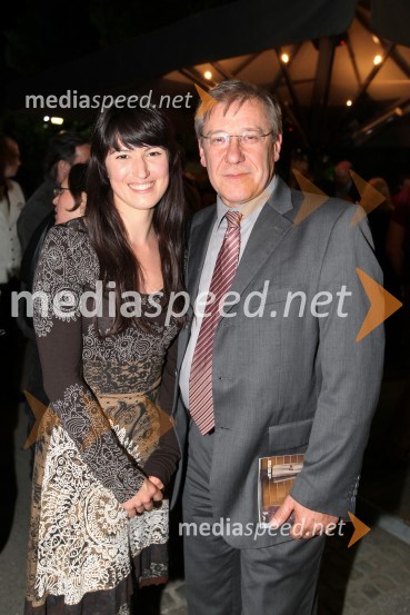 Eva Kraš, igralka; Aleš Valič, igralecJohn Gabriel Borkman, premiera predstave SNG Maribor