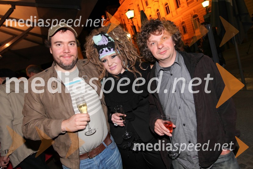 Rok Predin; Nataša Rener;&nbsp;Matjaž Latin, režiserJohn Gabriel Borkman, premiera predstave SNG Maribor