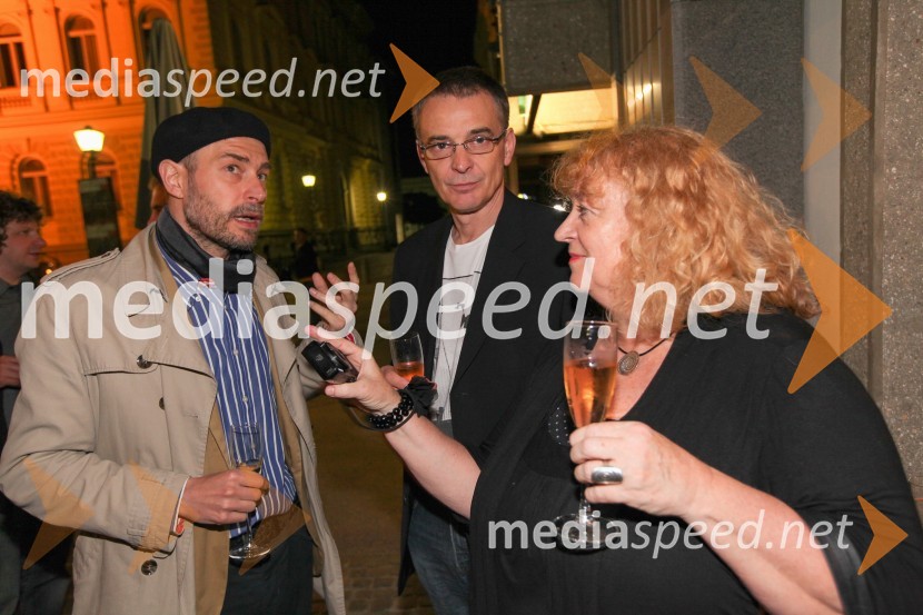 Rene Maurin, režiser; Igor Samobor, igralec;&nbsp;Alenka Cilenšek, igralkaJohn Gabriel Borkman, premiera predstave SNG Maribor