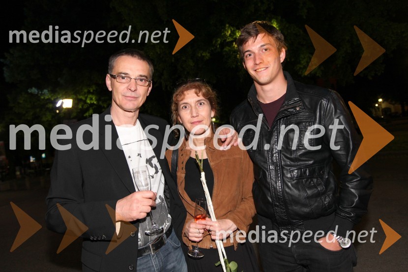 Igor Samobor, igralec;&nbsp;soproga Barbara Hieng Samobor, direktorica MGL; ...John Gabriel Borkman, premiera predstave SNG Maribor