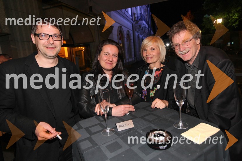 Damjan Švarc, fotograf; Breda Kolar Sluga, direktorica Umetnostne galerije Maribor; ...; ...John Gabriel Borkman, premiera predstave SNG Maribor