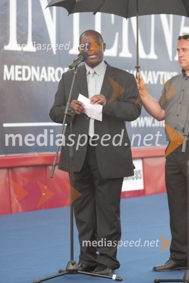 Peter Bossman, župan občine PiranInternautica 2013, otvoritev