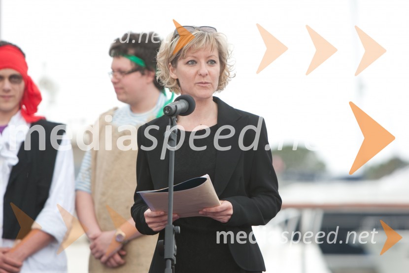 Tina Komel, ministrica za Slovence v zamejstvu in po svetuInternautica 2013, otvoritev