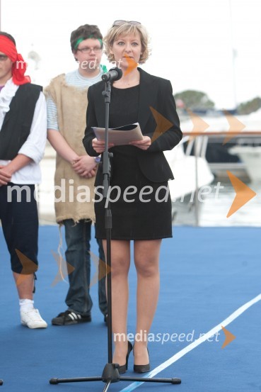 Tina Komel, ministrica za Slovence v zamejstvu in po svetuInternautica 2013, otvoritev