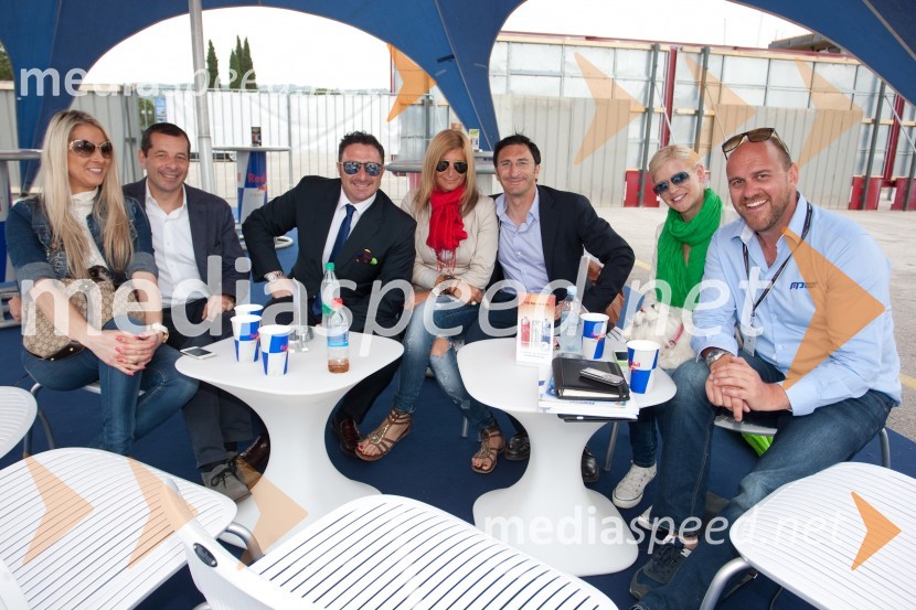 Jasmina Novak; Giuseppe Meo; Giuseppe Danese; Ana Kosmač; Polona Krtelj; Franco CeroiciInternautica 2013, otvoritev